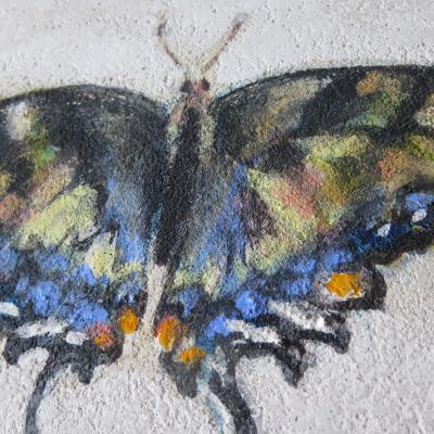 Isabelle Bonzom, Butterfly, buon fresco